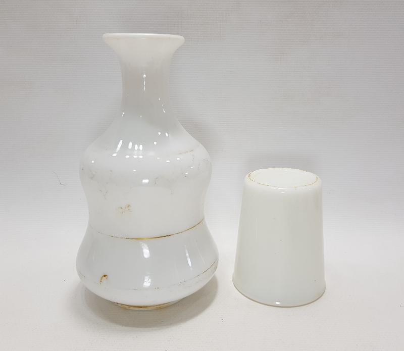 ANTİKA OPAL GECE SÜRAHİSİ VE BARDAĞI 