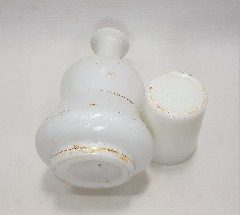 ANTİKA OPAL GECE SÜRAHİSİ VE BARDAĞI 