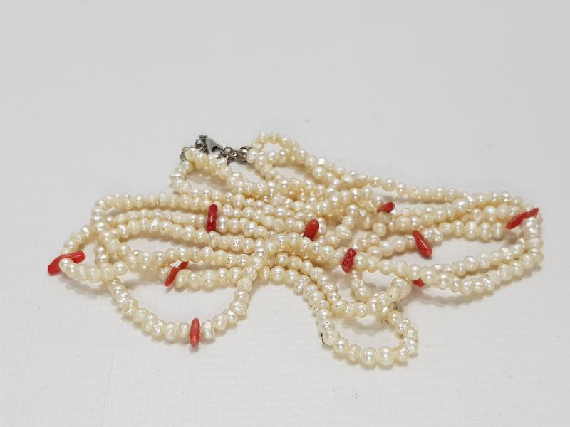 İNCİ MERCAN GERDANLIK 