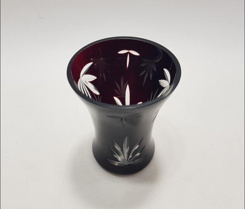 KRSİTAL BOHEM CAM VAZO 