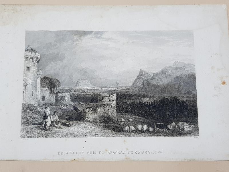 OSMANLI DÖNEMİ EDIMBURG GRAVÜR