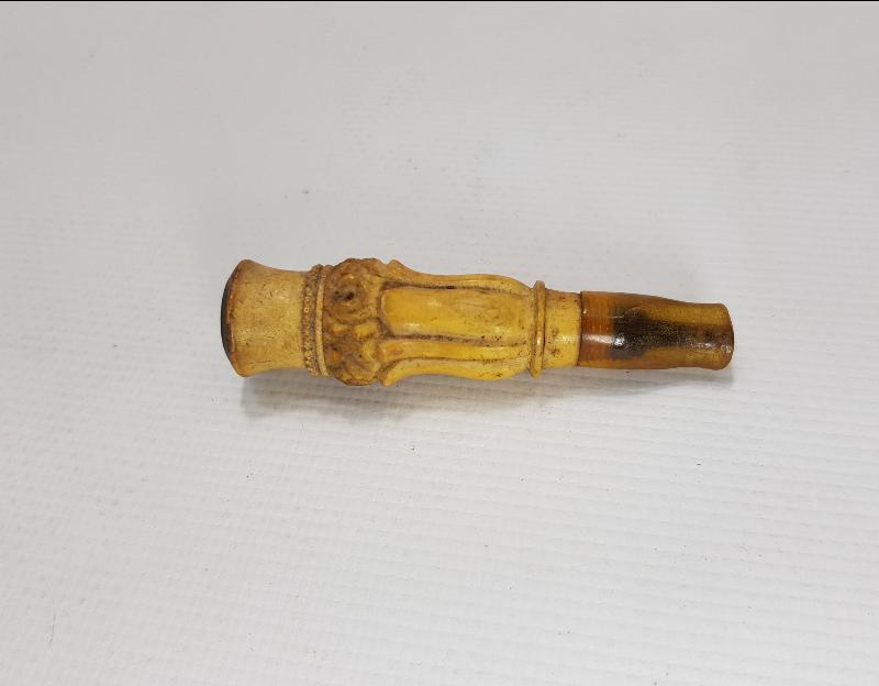 OSMANLI DÖNEMİ KUTUSUNDA MUHAYYER DAMLA KEHRİBAR AĞIZLIK 