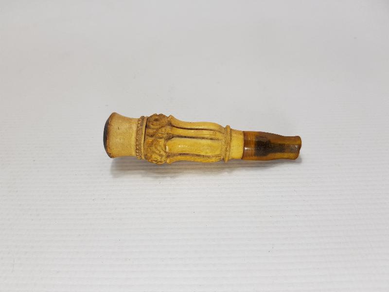 OSMANLI DÖNEMİ KUTUSUNDA MUHAYYER DAMLA KEHRİBAR AĞIZLIK 