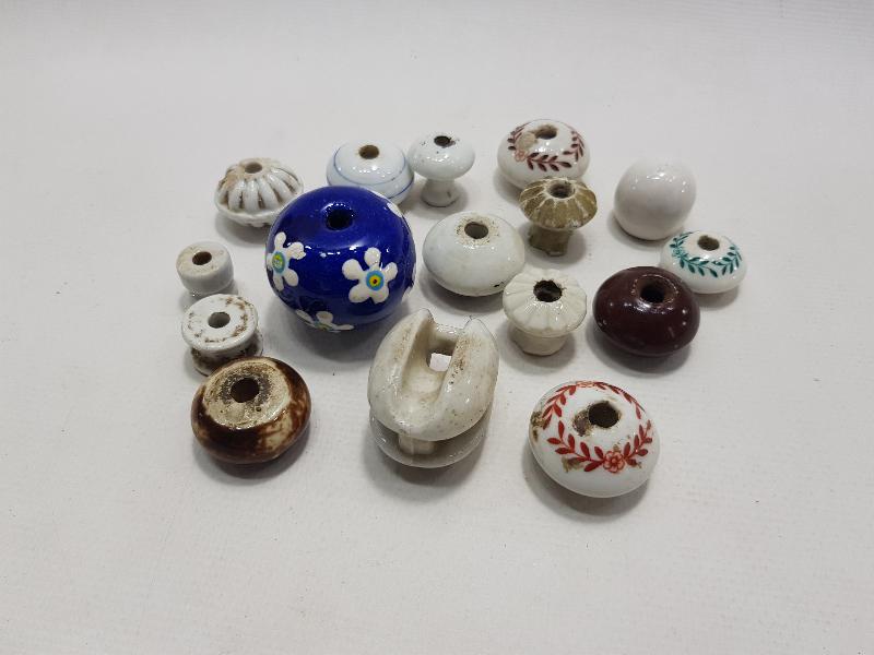 OSMANLI PORSELEN ÇEKMECE KULPLARI 