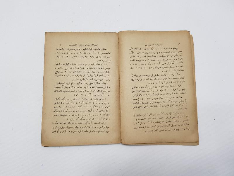 OSMANLICA KİTAP: CİHAN MUVAZENESİNİN BOZULMASI 