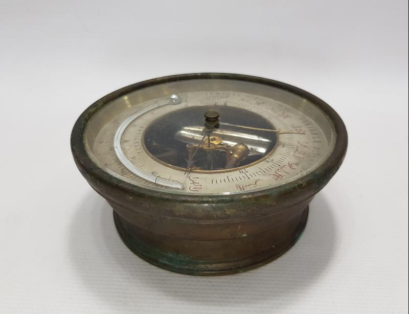 OSMANLICA YAZILI BAROMETRE VE TERMOMETRE 