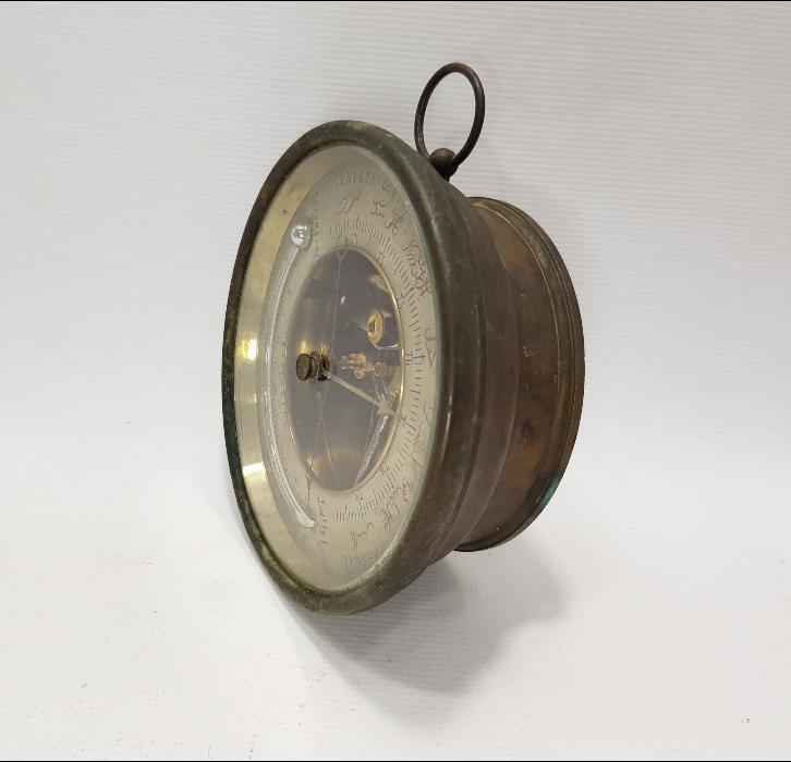 OSMANLICA YAZILI BAROMETRE VE TERMOMETRE 