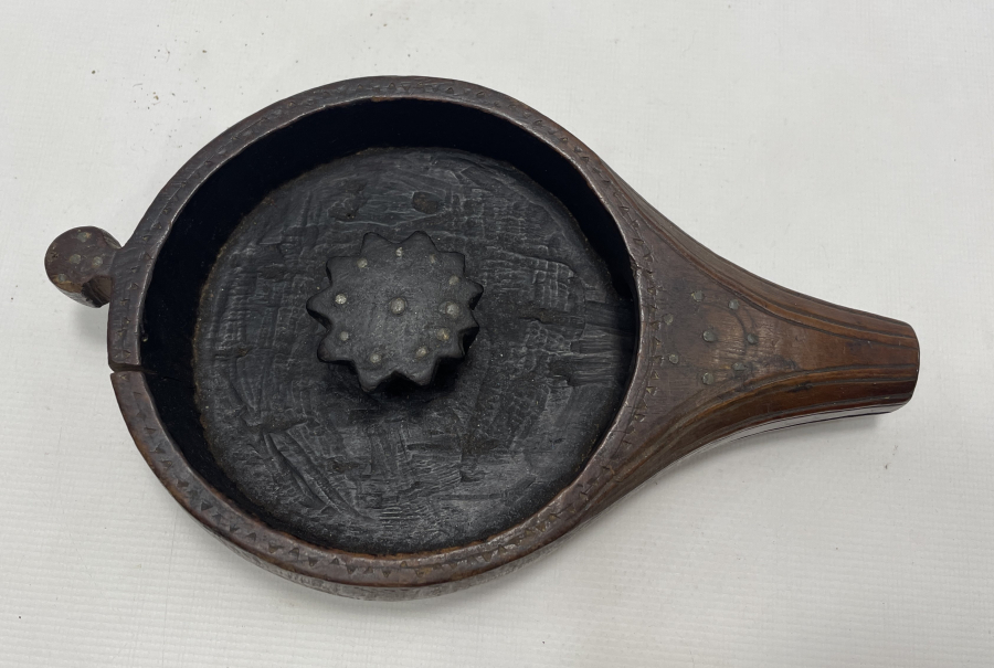 OSMANLI DÖNEMİ BEKTAŞİ İŞİ AHŞAP KAHVE SOĞUDANI