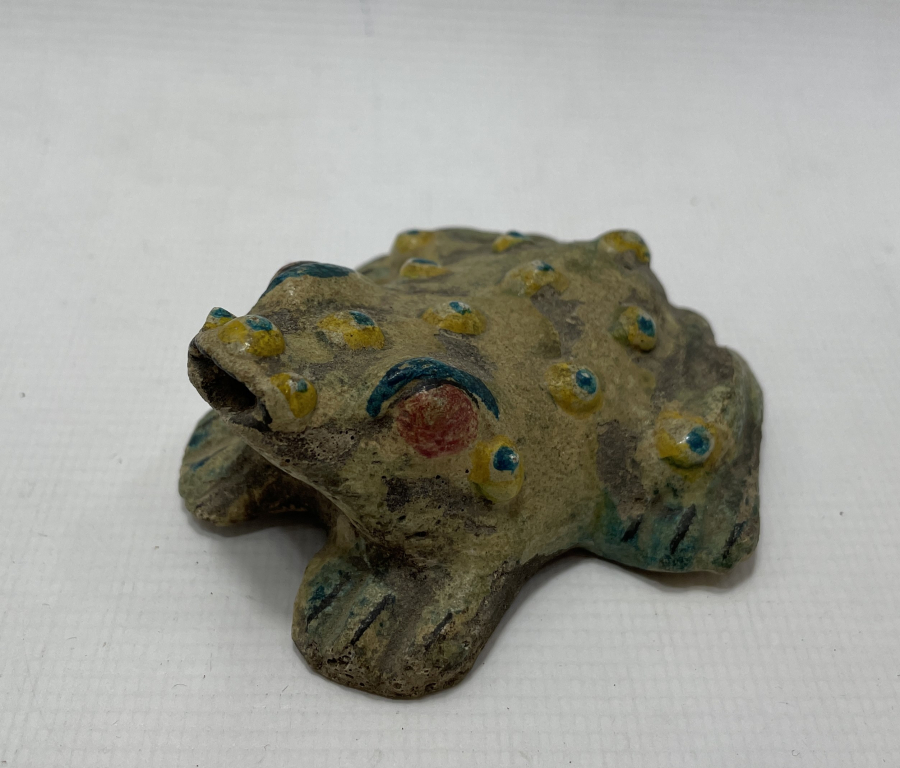 OSMANLI DÖNEMİ ÇOK NADİR KÜTAHYA İŞİ KURBAĞA