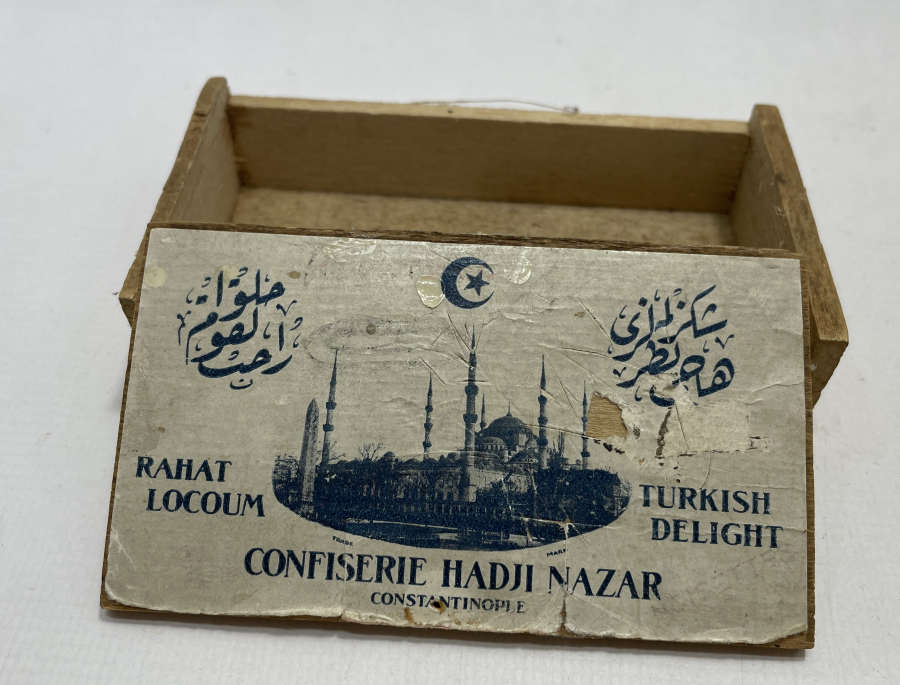 OSMANLI DÖNEMİ ÇOK NADİR CONSTANTİNOPLE LOKUM KUTUSU