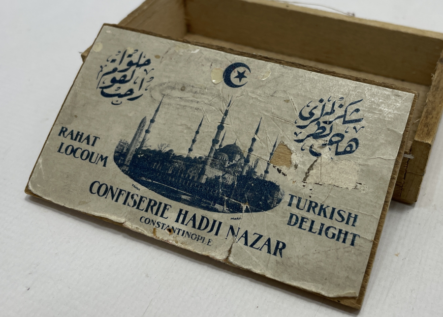 OSMANLI DÖNEMİ ÇOK NADİR CONSTANTİNOPLE LOKUM KUTUSU