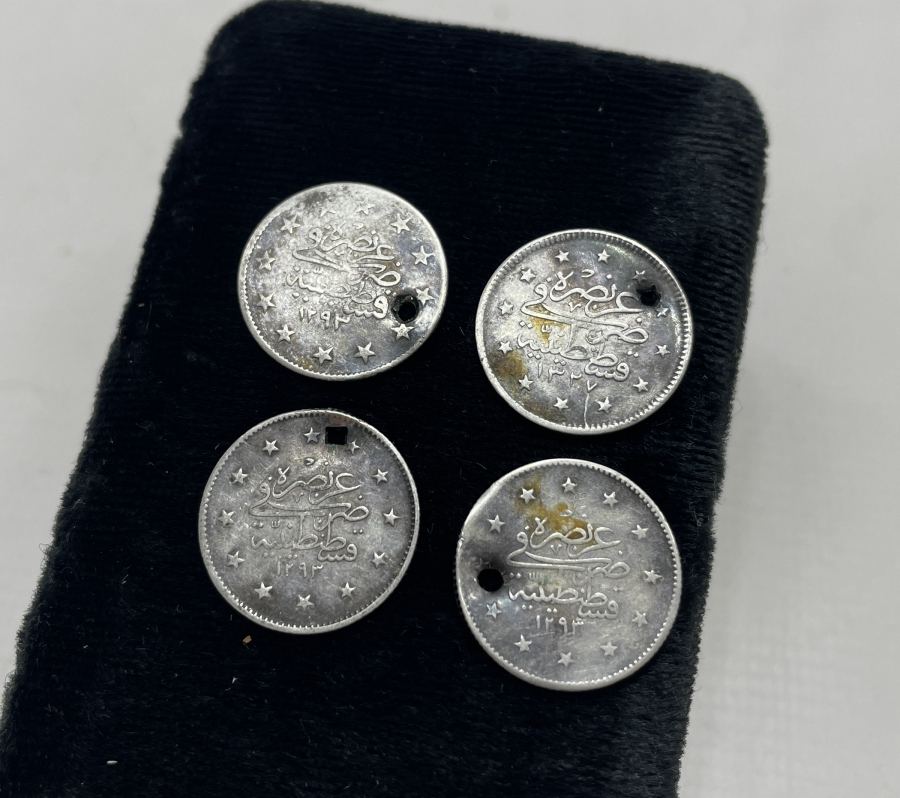 OSMANLI DÖNEMİ GÜMÜŞ 2 KURUŞ PARA LOTU