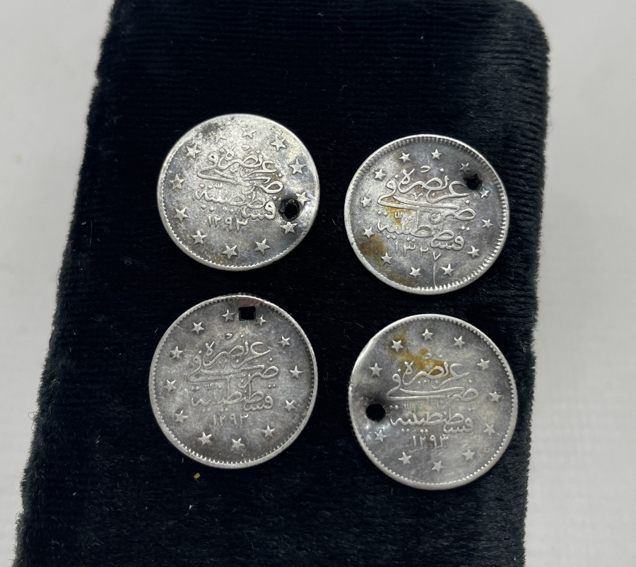 OSMANLI DÖNEMİ GÜMÜŞ 2 KURUŞ PARA LOTU