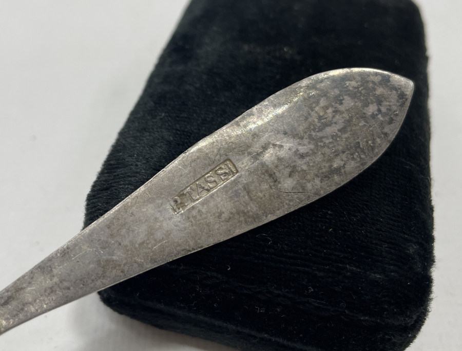 OSMANLI DÖNEMİ YAHUDİ USTA YAPIMI İZMİR İŞİ GÜMÜŞ KAŞIK