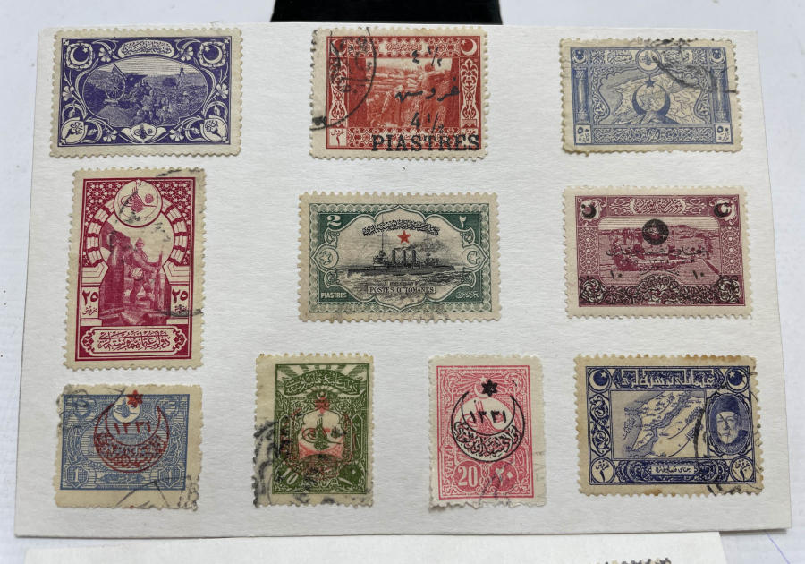 1. DÜNYA SAVAŞI DÖNEMİ OSMANLI PUL KOLEKSİYONU