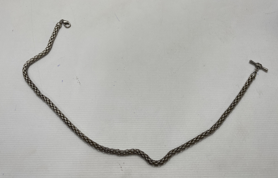 AVRUPA YAPIMI ANTİKA GÜMÜŞ CEP SAATİ KÖSTEĞİ