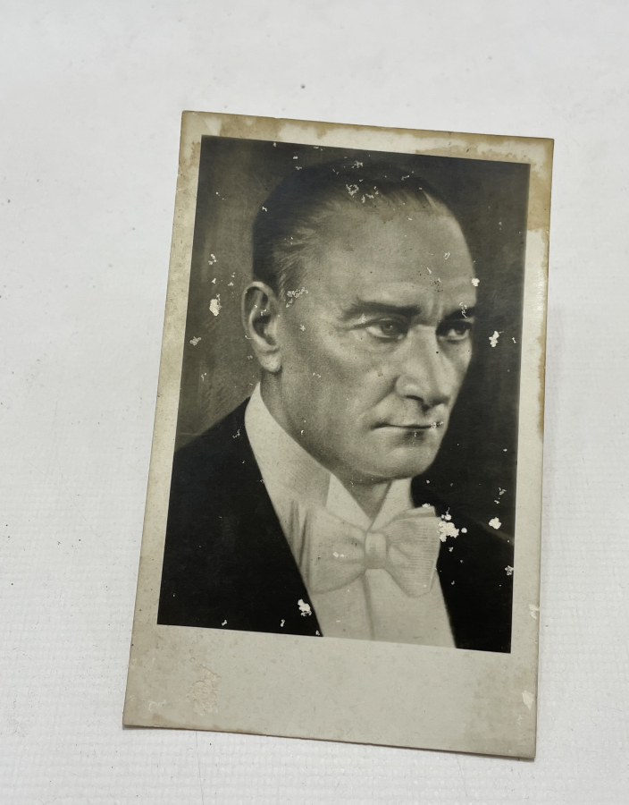 CUMHURİYET BAŞLARI ATATÜRK FOTOĞRAFI