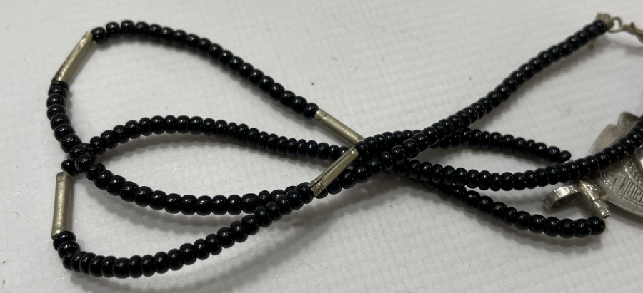 GRANAT TAŞLI ÖZEL DİZAYN GÜMÜŞ KOLYE