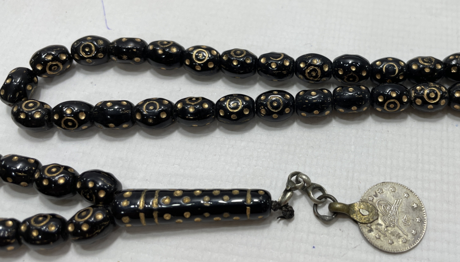 OSMANLI DÖNEMİ BEYKOZ İŞİ ÇOK NADİR NAMAZ TESBİHİ