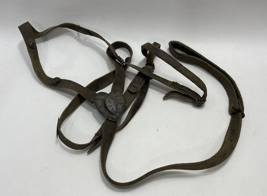 OSMANLI DÖNEMİ ÇERKES İŞİ GÜMÜŞ SAVATLI PARÇALARDAN OLUŞAN AT GEMİ