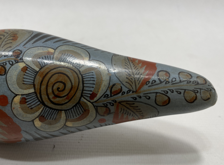 EL BOYAMA NADİR ANTIKA KUŞ FİGÜRÜ