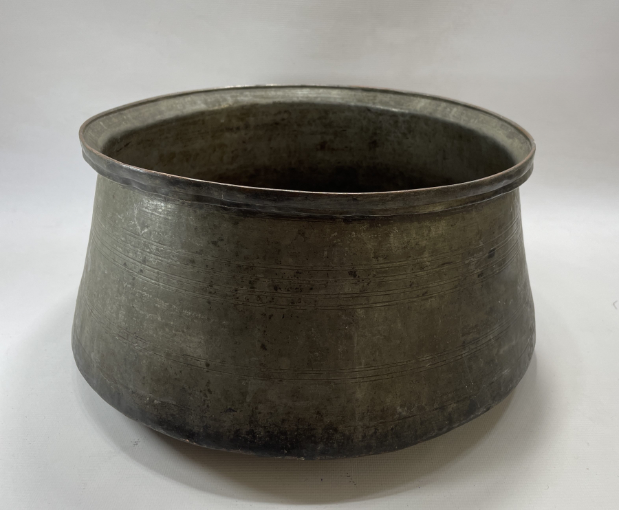 OSMANLI DÖNEMİ NADİR FORMDA YENİÇERİ BADYA