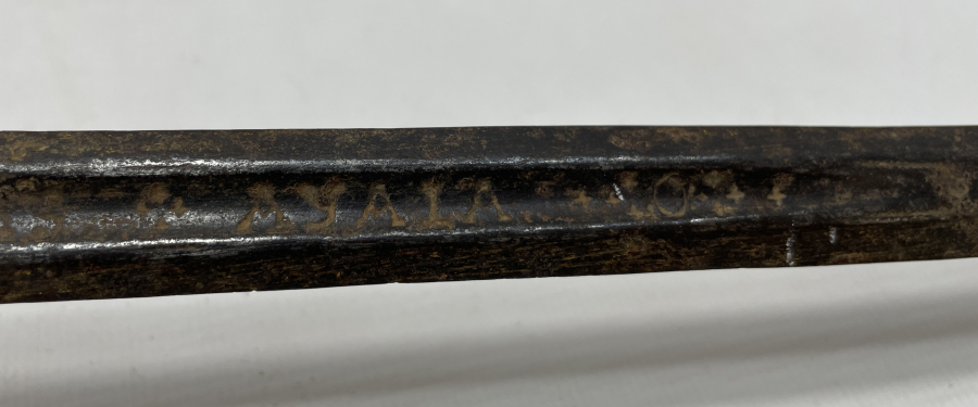 OSMANLI DÖNEMİ RUM İŞİ ÜZERİ YAZILI ÇİZME KAMASI