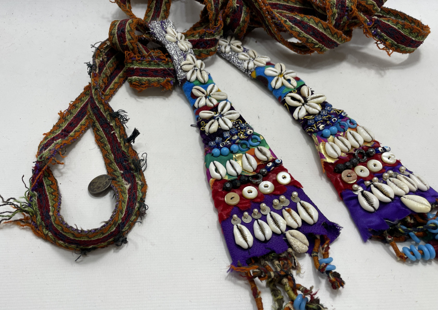 OSMANLI DÖNEMİ TAHTACI- TÜRKMEN İŞİ GELİN KOLANI - GELİN KUŞAĞI