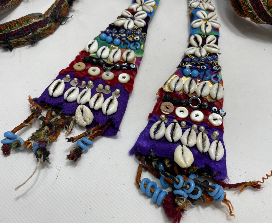 OSMANLI DÖNEMİ TAHTACI- TÜRKMEN İŞİ GELİN KOLANI - GELİN KUŞAĞI