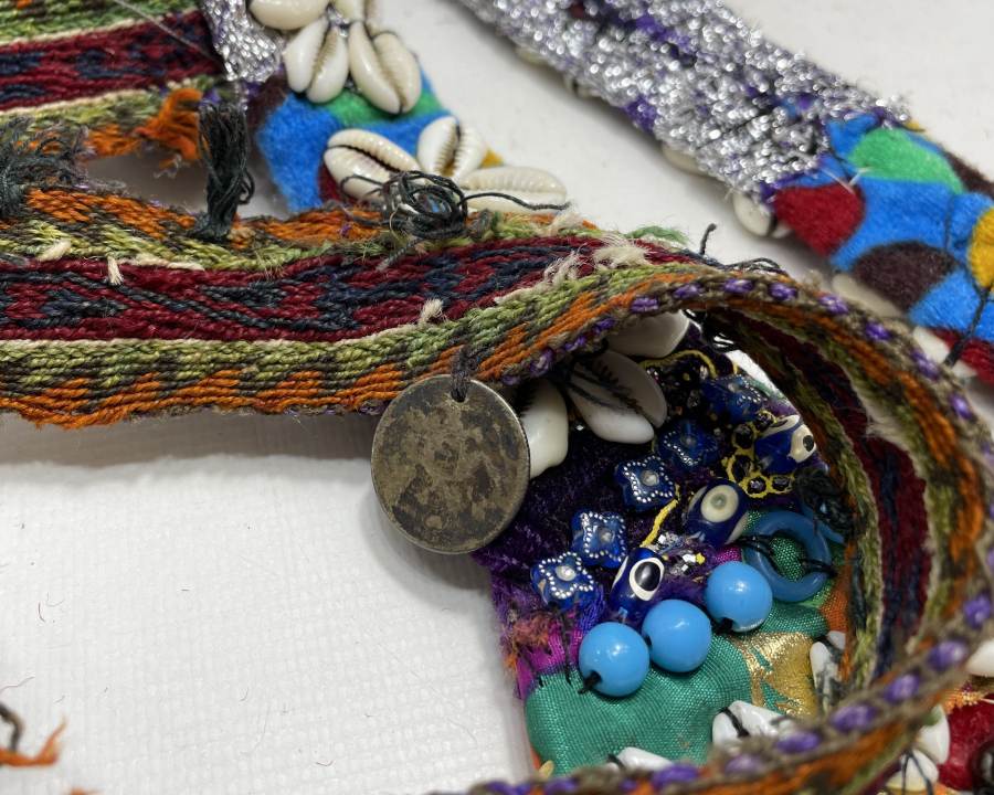 OSMANLI DÖNEMİ TAHTACI- TÜRKMEN İŞİ GELİN KOLANI - GELİN KUŞAĞI