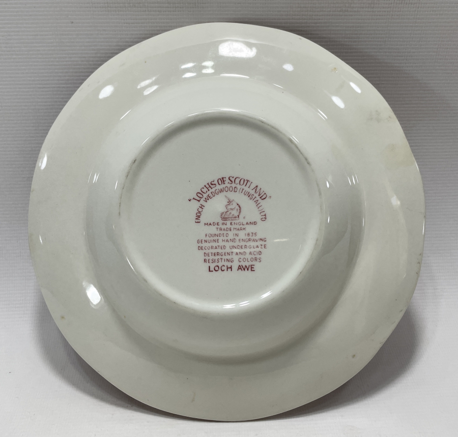 OSMANLI PAZARI İÇİN YAPILMIŞ PORSELEN TABAK