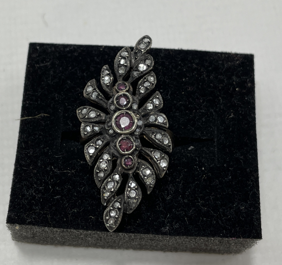 ÖZEL YAPIM ANTİKA ALTIN MEKİK YÜZÜK