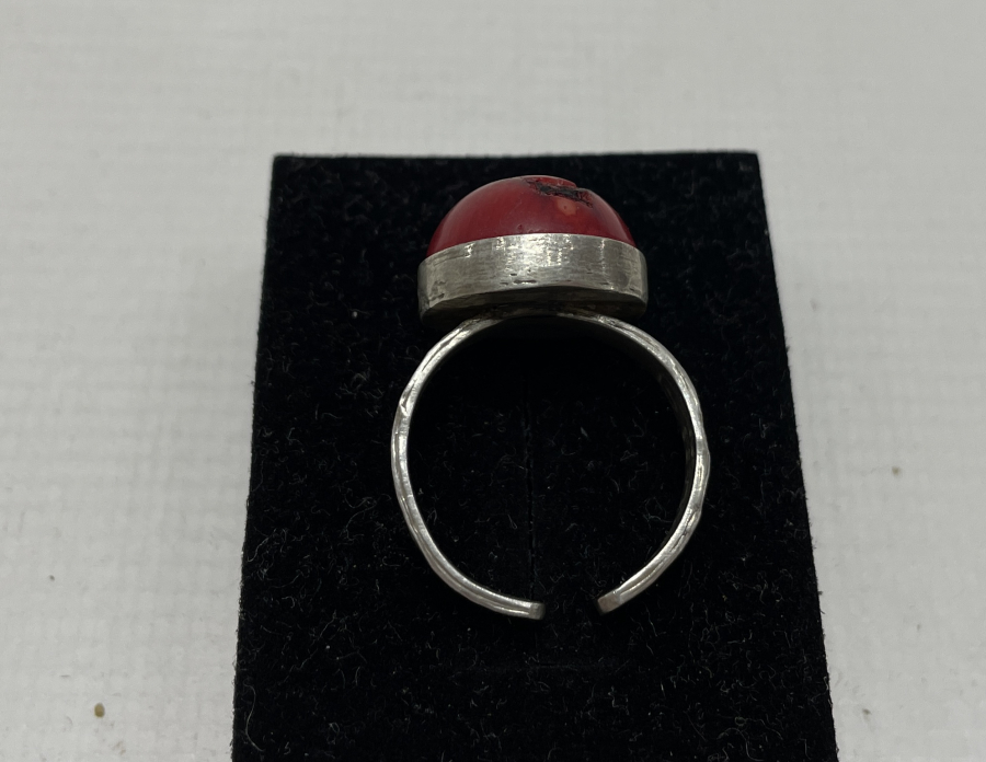 ÖZEL YAPIM MERCAN TAŞLI YÜZÜK