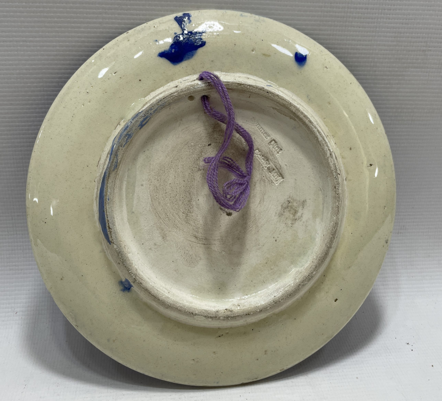 TAMAMI EL YAPIMI KÜTAHYA İŞİ ANTİKA TABAK