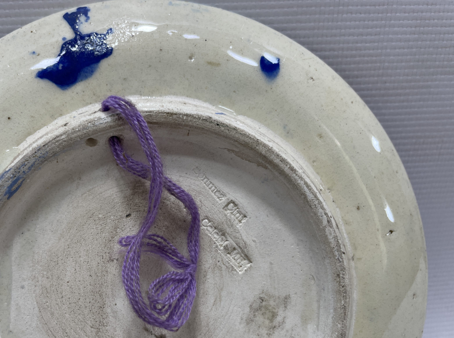 TAMAMI EL YAPIMI KÜTAHYA İŞİ ANTİKA TABAK