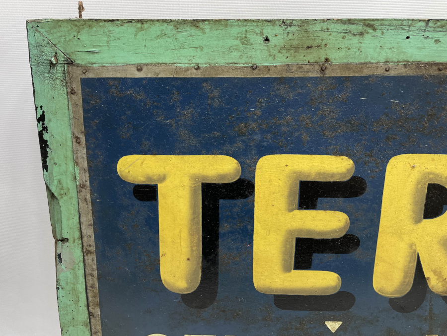 TAMAMI EL YAZMA CUMHURİYET BAŞLARI BÜYÜK BOY ÇİFT TARAFLI TERZİ TABELASI