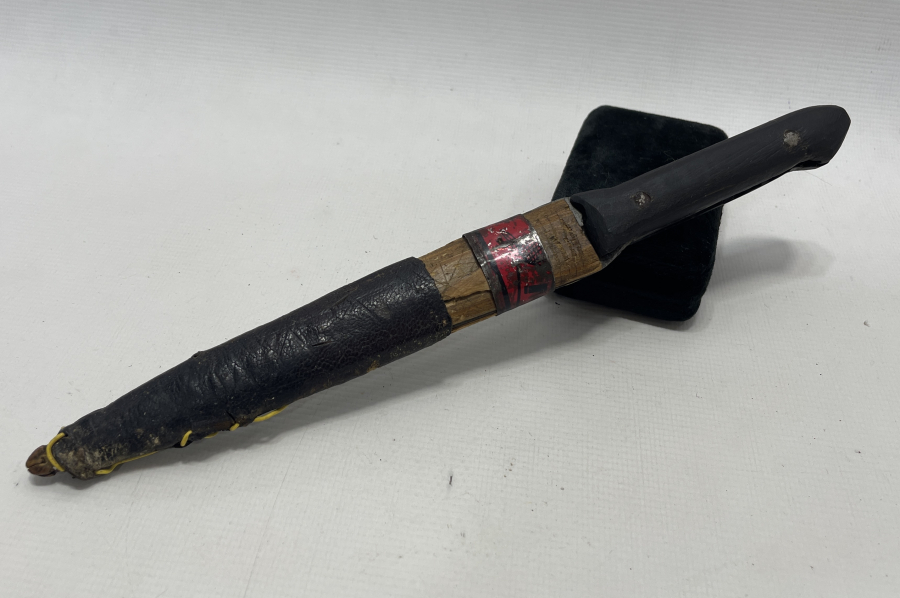 OSMANLI DÖNEMİ ORJİNAL KININDA ÇERKES KAMASI