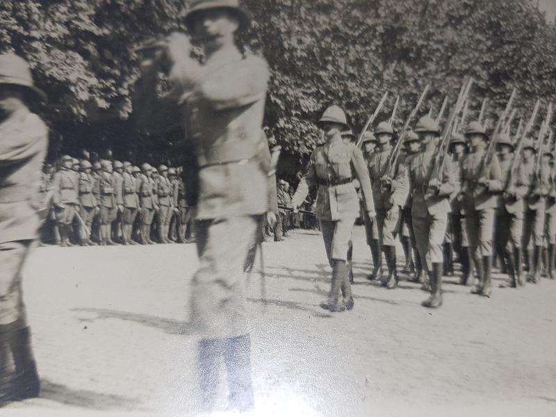 İŞGAL KUVVETLERİ İSTANBUL'DA RESMİ GEÇİT SIRASINDA 