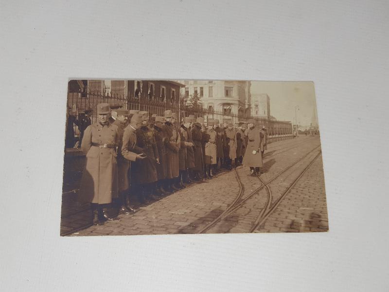 İŞGAL KUVVETLERİ İSTANBUL'DA TRAMVAY HATTINDA