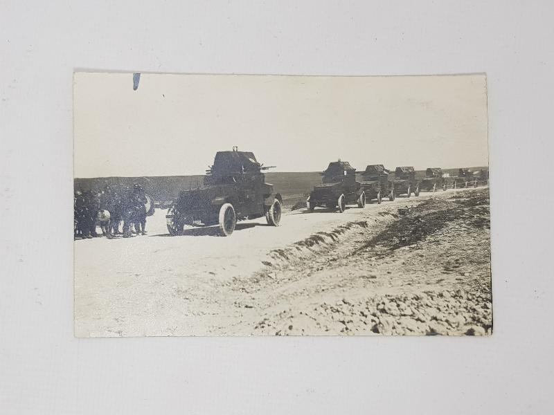 İSTANBUL'DA İŞGAL KUVVETLERİ ZIRHLI ARAÇLARIYLA BAKIRKÖY'E GİDERKEN