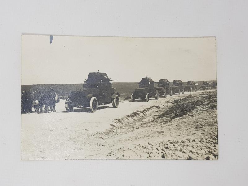 İSTANBUL'DA İŞGAL KUVVETLERİ ZIRHLI ARAÇLARIYLA BAKIRKÖY'E GİDERKEN