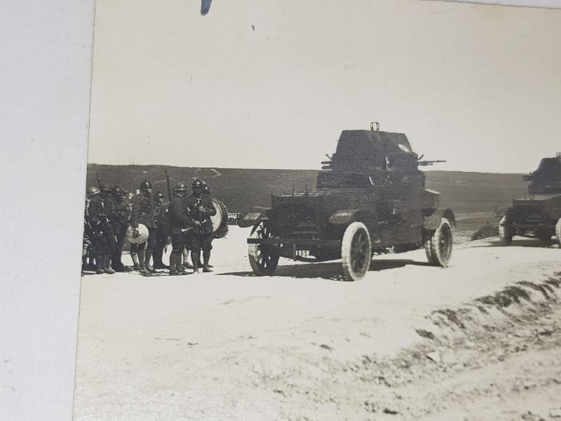 İSTANBUL'DA İŞGAL KUVVETLERİ ZIRHLI ARAÇLARIYLA BAKIRKÖY'E GİDERKEN