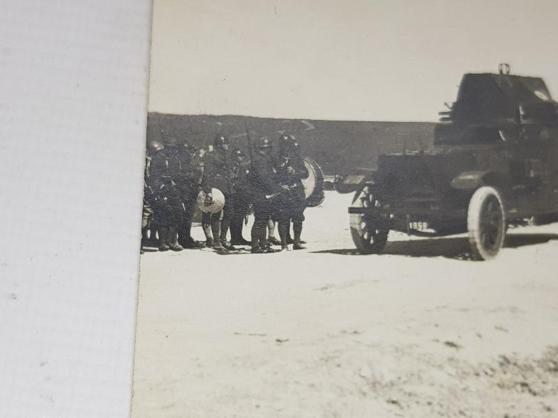 İSTANBUL'DA İŞGAL KUVVETLERİ ZIRHLI ARAÇLARIYLA BAKIRKÖY'E GİDERKEN