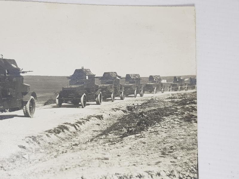 İSTANBUL'DA İŞGAL KUVVETLERİ ZIRHLI ARAÇLARIYLA BAKIRKÖY'E GİDERKEN