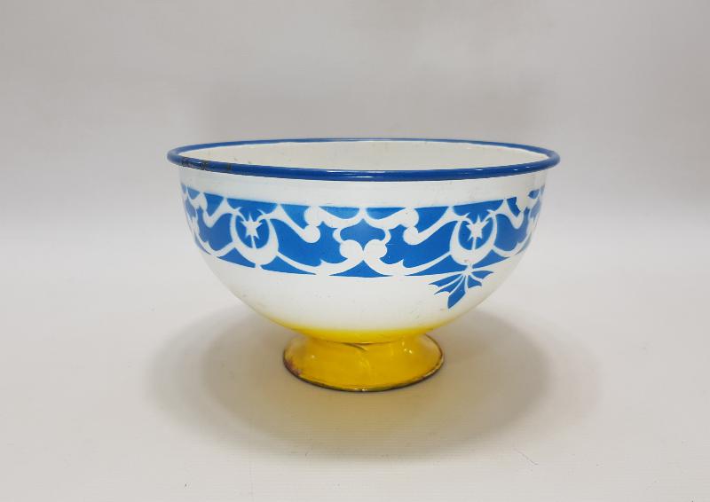 OSMANLI DÖNEMİ AY YILDIZLI EMAYE KASE