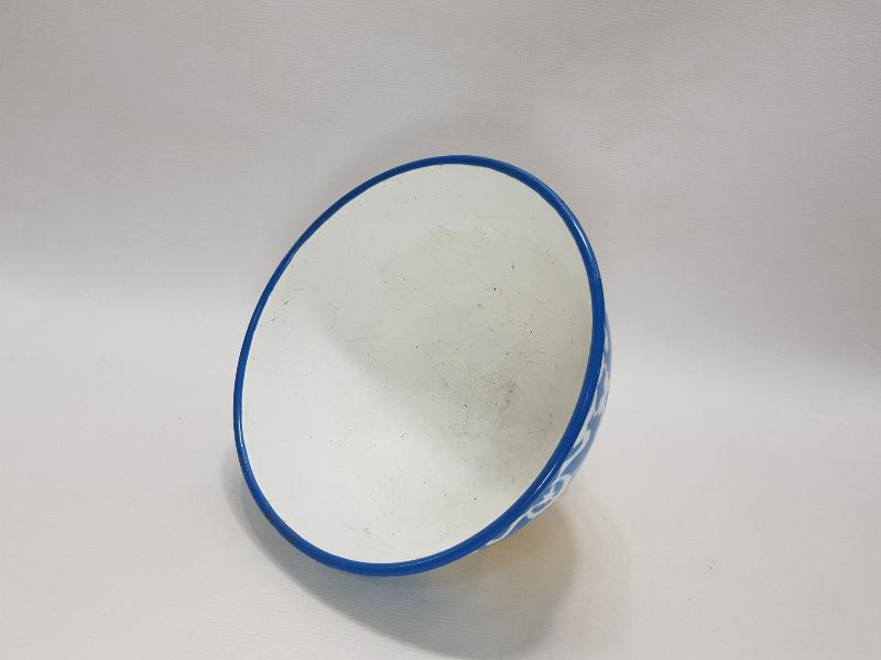 OSMANLI DÖNEMİ AY YILDIZLI EMAYE KASE