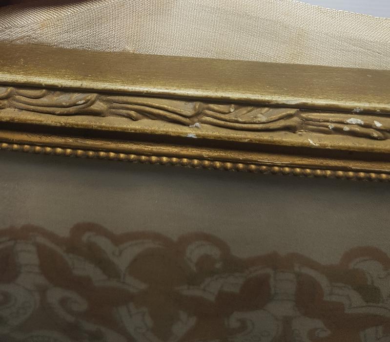 OSMANLI DÖNEMİ KABE VE MESCİDİ NEBEVİ RESİMLİ İPEK PANO