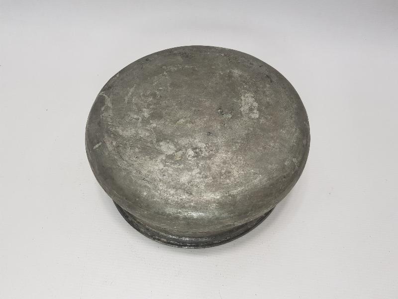 OSMANLI DÖNEMİ 1863 TARİHLİ RUM İŞİ BAKIR KASE