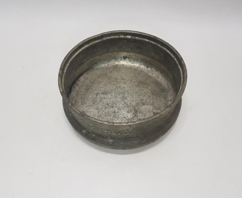 OSMANLI DÖNEMİ 1863 TARİHLİ RUM İŞİ BAKIR KASE