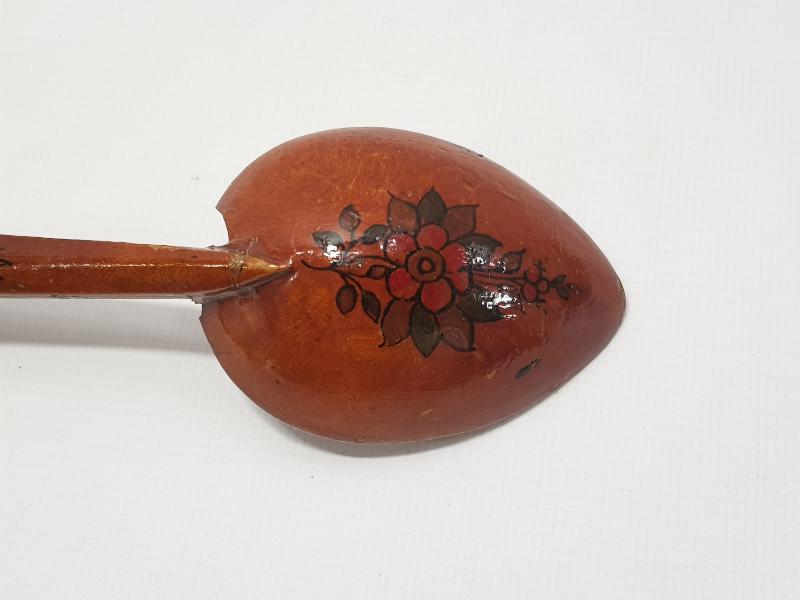 OSMANLICA SAHİBİ RÜSTEM ONBAŞI YAZILI ÇOK NADİR DÜDÜK KAŞIK 